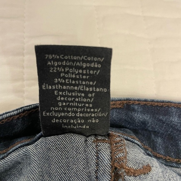 Calvin Klein Dark Blue Denim Jeans 31/12 - Picture 7 of 10